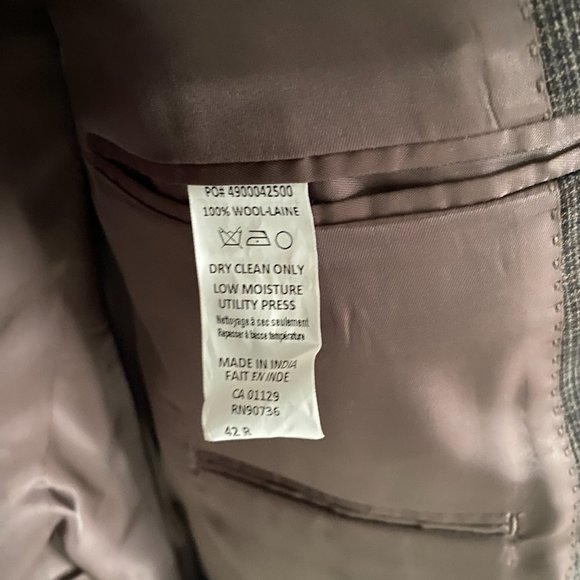 Men's Calvin Klein Sport Coat 42R - Picture 5 of 9